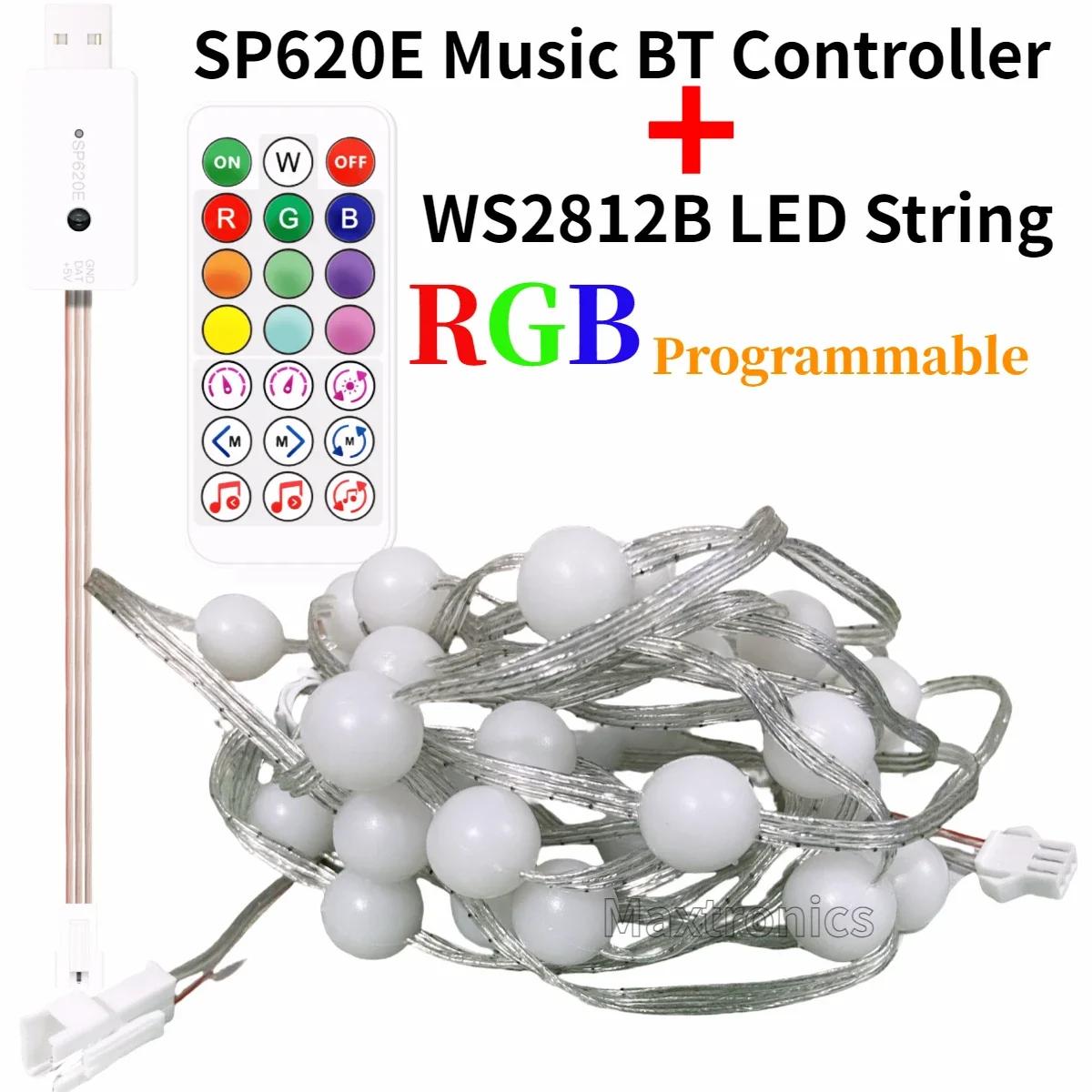 RGB LED  Ʈ, Ʈ α׷ , SP620E   Ʈѷ, USB ÷  IR , Hmoe , DC5V, WS2812, ǰ